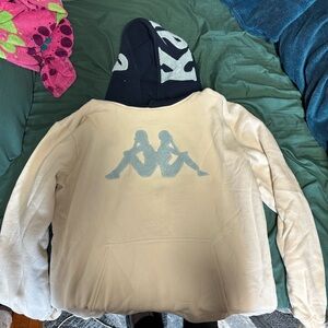 Men’s Kappa hoodie.